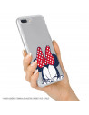 Funda para Samsung Galaxy M12 Oficial de Disney Minnie Cara - Clásicos Disney