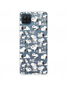 Funda para Samsung Galaxy M12 Oficial de Peanuts Snoopy siluetas - Snoopy