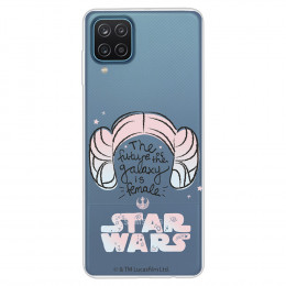 Funda para Samsung Galaxy M12 Oficial de Star Wars SW The Future Of The Galaxy Transparente - Star Wars