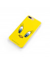 Funda para Samsung Galaxy M12 Oficial de Warner Bros Piolín Fondo Amarillo - Looney Tunes