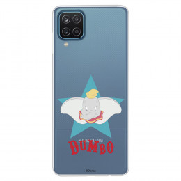 Funda para Samsung Galaxy M12 Oficial de Disney Dumbo Estrella Azul - Dumbo