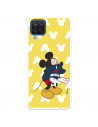 Funda para Samsung Galaxy M12 Oficial de Disney Mickey I Love Minnie - Clásicos Disney