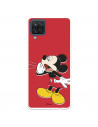 Funda para Samsung Galaxy M12 Oficial de Disney Mickey Gritando - Clásicos Disney