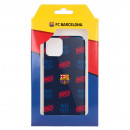 Funda para Samsung Galaxy M12 del Barcelona Escudo Patrón Rojo y Azul - Licencia Oficial FC Barcelona