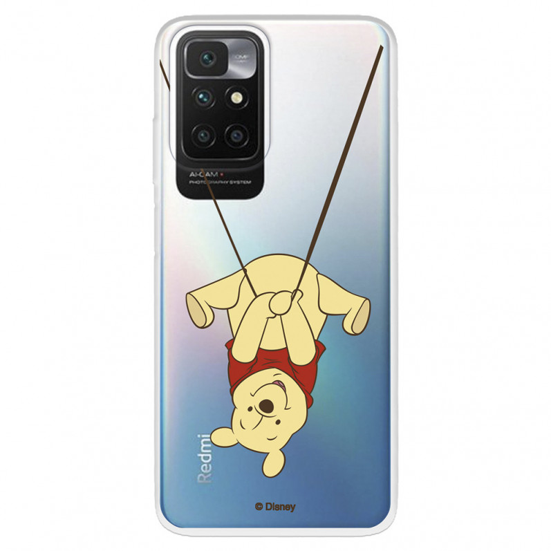 Funda para Xiaomi Redmi 10 Oficial de Disney Winnie  Columpio - Winnie The Pooh