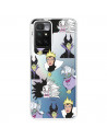 Funda para Xiaomi Redmi 10 Oficial de Disney Villanas Patrón - Villanas Disney