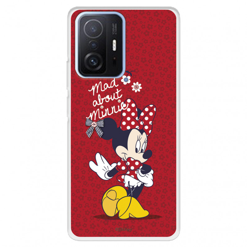 Funda para Xiaomi 11T Oficial de Disney Minnie Mad About - Clásicos Disney