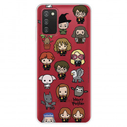 Funda para Samsung Galaxy A03s Oficial de Harry Potter Personajes Iconos - Harry Potter