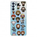 Funda para Oppo Reno6 Oficial de Harry Potter Personajes Iconos - Harry Potter