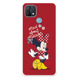 Funda para Oppo A15 Oficial de Disney Minnie Mad About - Clásicos Disney