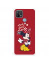 Funda para Oppo A15 Oficial de Disney Minnie Mad About - Clásicos Disney