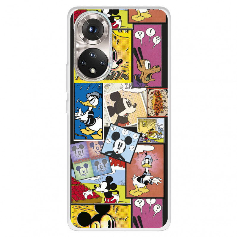 Funda para Huawei Honor 50 5G Oficial de Disney Mickey Comic - Clásicos Disney