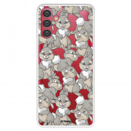 Funda para Samsung Galaxy A13 5G Oficial de Disney Tambor Patrones - Bambi