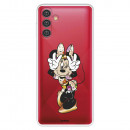 Funda para Samsung Galaxy A13 5G Oficial de Disney Minnie Posando - Clásicos Disney