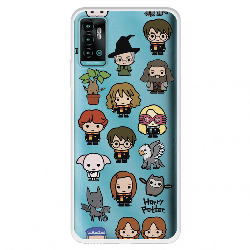 Funda para ZTE Blade A71 Oficial de Harry Potter Personajes Iconos - Harry Potter