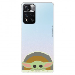 Funda para Xiaomi Redmi Note 11 Oficial de Star Wars Baby Yoda Sonrisas - The Mandalorian