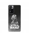 Funda para Xiaomi Redmi Note 11 Oficial de Star Wars Darth Vader Fondo negro - Star Wars