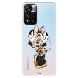 Funda para Xiaomi Redmi Note 11 Oficial de Disney Minnie Posando - Clásicos Disney