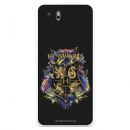 Funda para Xiaomi Redmi Note 10S Oficial de Harry Potter Hogwarts Floral - Harry Potter