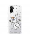 Funda para Xiaomi Redmi Note 10S Oficial de Disney Olaf Transparente - Frozen