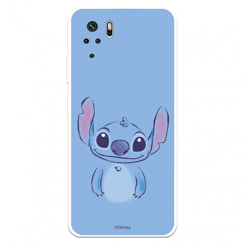 Funda para Xiaomi Redmi Note 10S Oficial de Disney Stitch Azul - Lilo & Stitch