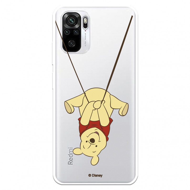 Funda para Xiaomi Redmi Note 10S Oficial de Disney Winnie  Columpio - Winnie The Pooh