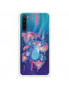 Funda para Xiaomi Redmi Note 8 2021 Oficial de Disney Stitch Graffiti - Lilo & Stitch