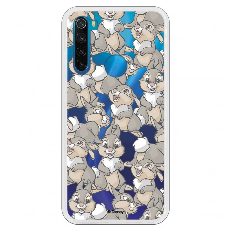 Funda para Xiaomi Redmi Note 8 2021 Oficial de Disney Tambor Patrones - Bambi