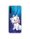 Funda para Xiaomi Redmi Note 8 2021 Oficial de Disney Marie Silueta - Los Aristogatos