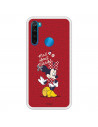 Funda para Xiaomi Redmi Note 8 2021 Oficial de Disney Minnie Mad About - Clásicos Disney