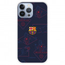 Funda para iPhone 13 Pro Max del Barcelona Mes que un Club - Licencia Oficial FC Barcelona