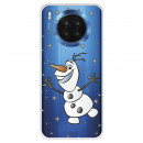 Funda para Huawei Honor 50 Lite Oficial de Disney Olaf Transparente - Frozen