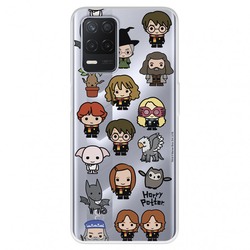 Funda para Realme Narzo 30 5G Oficial de Harry Potter Personajes Iconos - Harry Potter