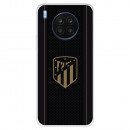 Funda para Huawei Honor 50 Lite del Atleti Escudo Dorado Fondo Negro - Licencia Oficial Atlético de Madrid