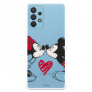 Kryt pro Samsung Galaxy A32 4G Oficiální polibek Mickeyho a Minnie od Disneyho - Disney Classics