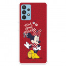 Případ pro Samsung Galaxy A32 4G Oficiální Disney Minnie Mad About - Disney Classics