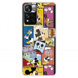 Funda para Xiaomi Redmi Note 11 Oficial de Disney Mickey Comic - Clásicos Disney