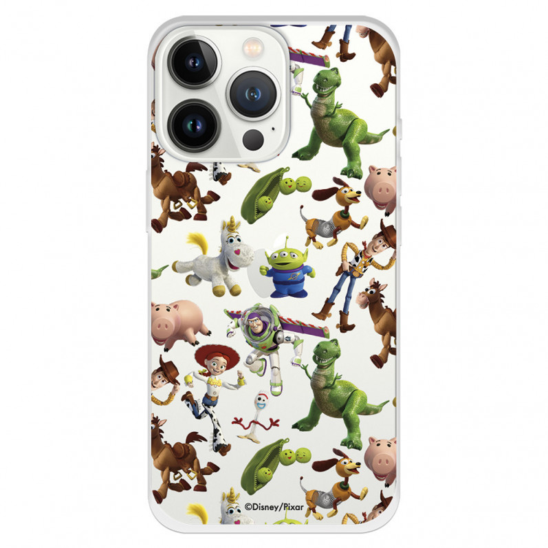 Případ pro iPhone 13 Pro Oficiální siluety panenek Disney Toy Story - Příběh hraček