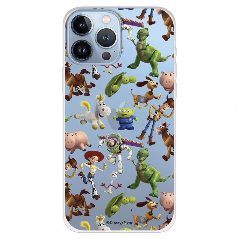 Případ pro iPhone 13 Pro Max Oficiální siluety panenek Disney Toy Story - Příběh hraček