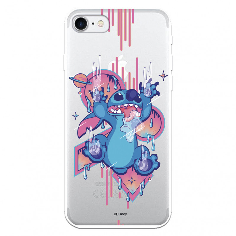 iPhone 7 Oficiální pouzdro Disney Stitch Graffiti - Lilo & Stitch pro