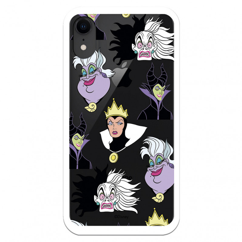 iPhone XR Obal na oficiální vzor Disney Villains - Disney Villains