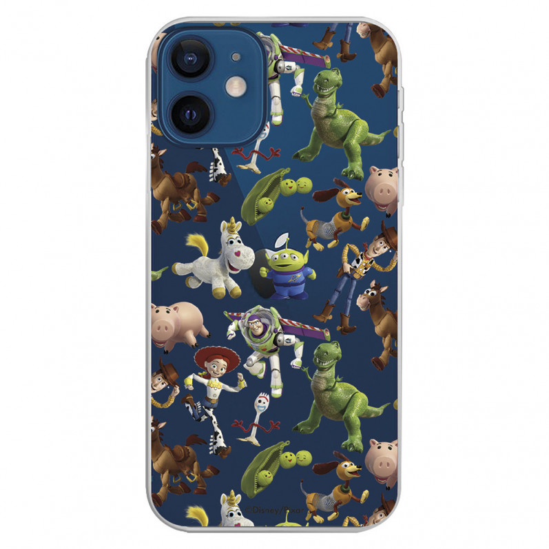 Případ pro iPhone 12 Pro Oficiální siluety panenek Disney Toy Story - Příběh hraček