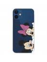 Kryt pro iPhone 12 Pro Oficiální Disney Mickey a Minnie Peek-a-boo - Disney Classics