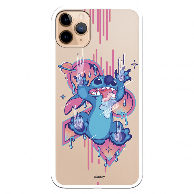 Případ pro iPhone 11 Pro Max Oficiální graffiti Disney Stitch - Lilo & Stitch