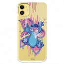 iPhone 11 Oficiální pouzdro Disney Stitch Graffiti - Lilo & Stitch pro