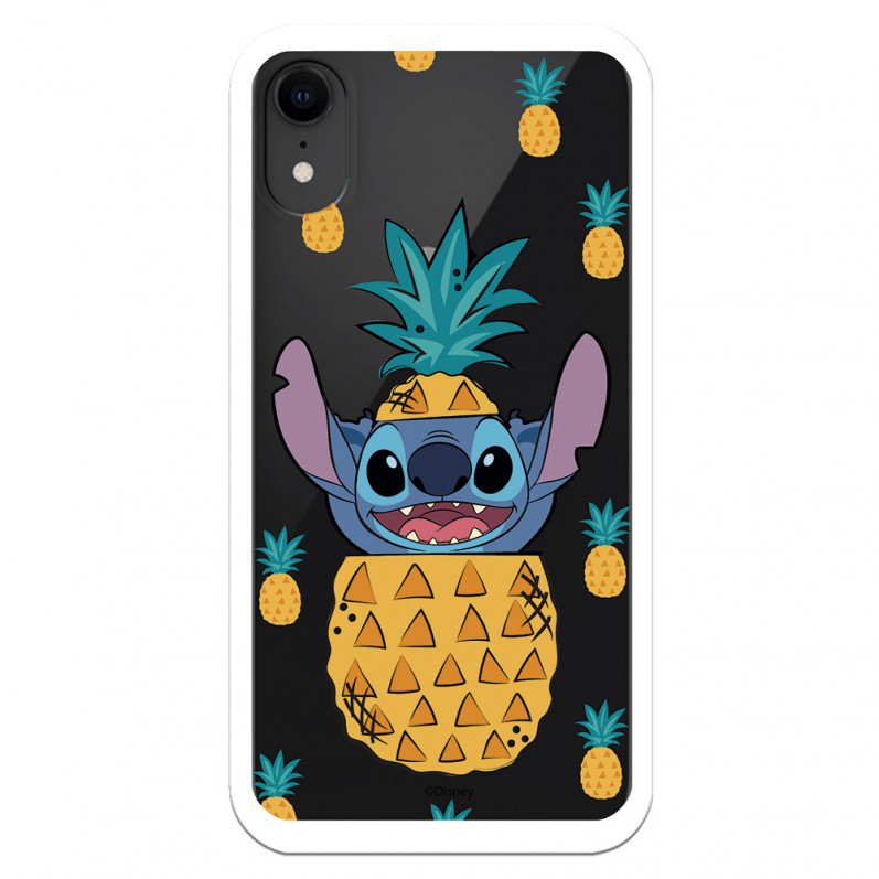 iPhone XR Oficiální pouzdro Disney Stitch Pineapples - Lilo & Stitch pro