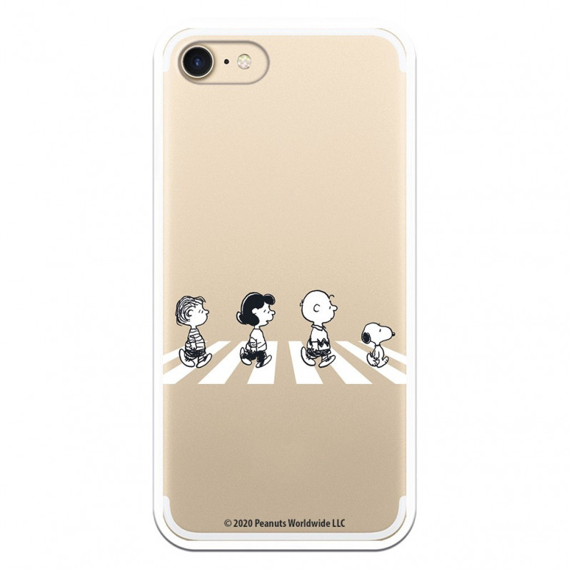 Oficiální pouzdro Peanuts Characters Pedestrian iPhone 7 – Snoopy