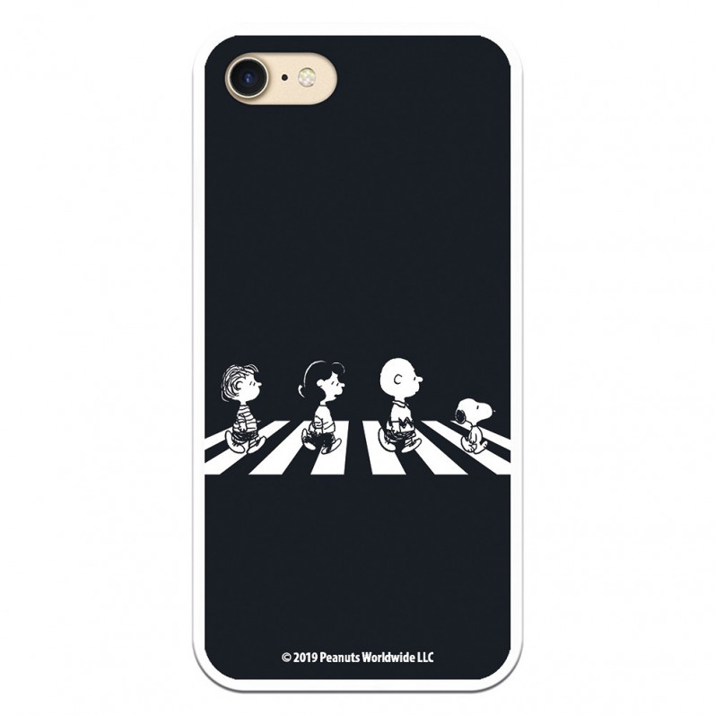 Oficiální pouzdro Peanuts Beatles Characters na iPhone 7 – Snoopy