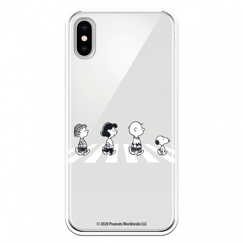 Oficiální Peanuts Pedestrian Characters iPhone X Case – Snoopy