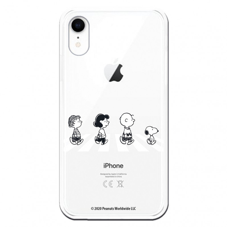 Oficiální Peanuts Pedestrian Characters iPhone XR Case – Snoopy